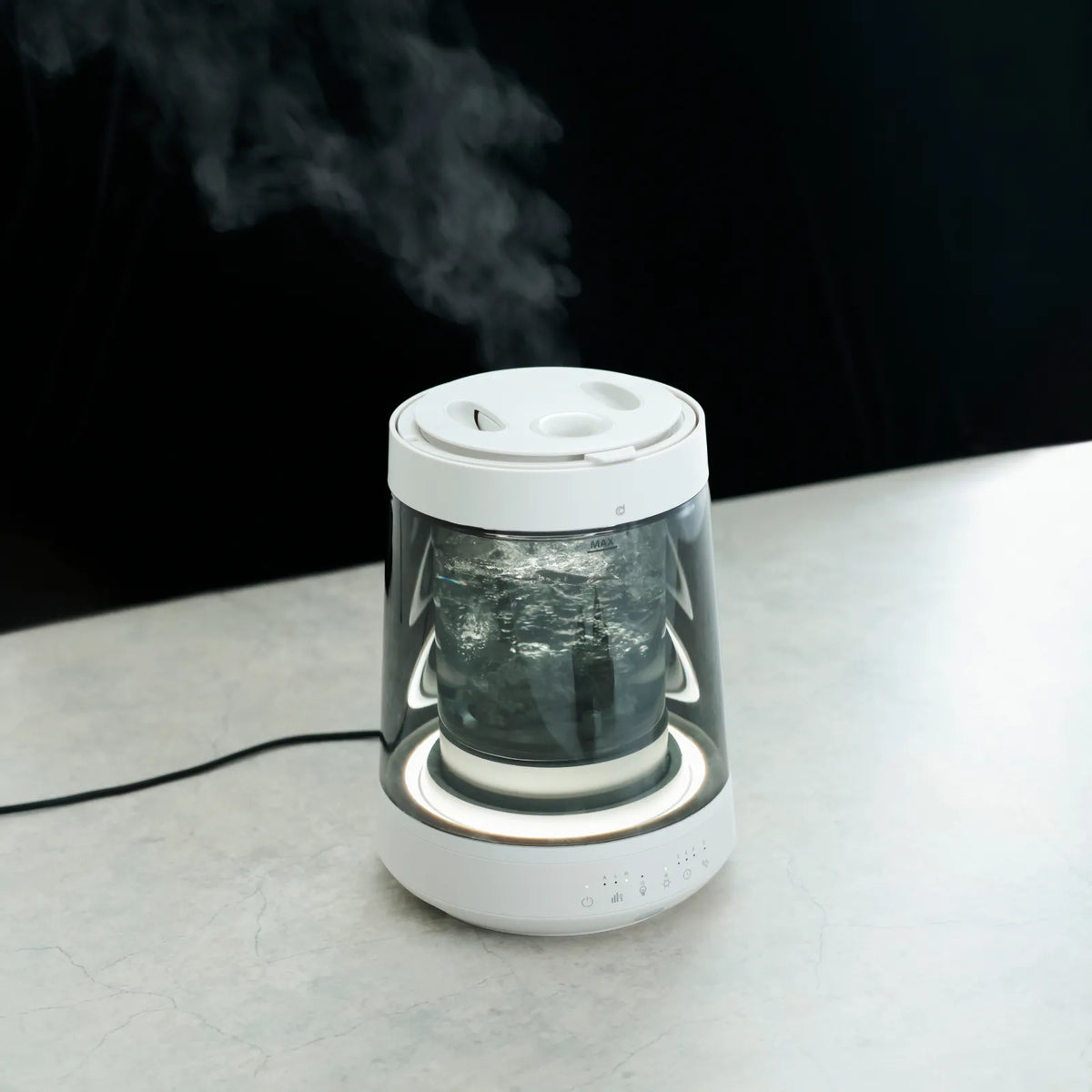 GLASS STEAM HUMIDIFIER ガラススチーム加湿器