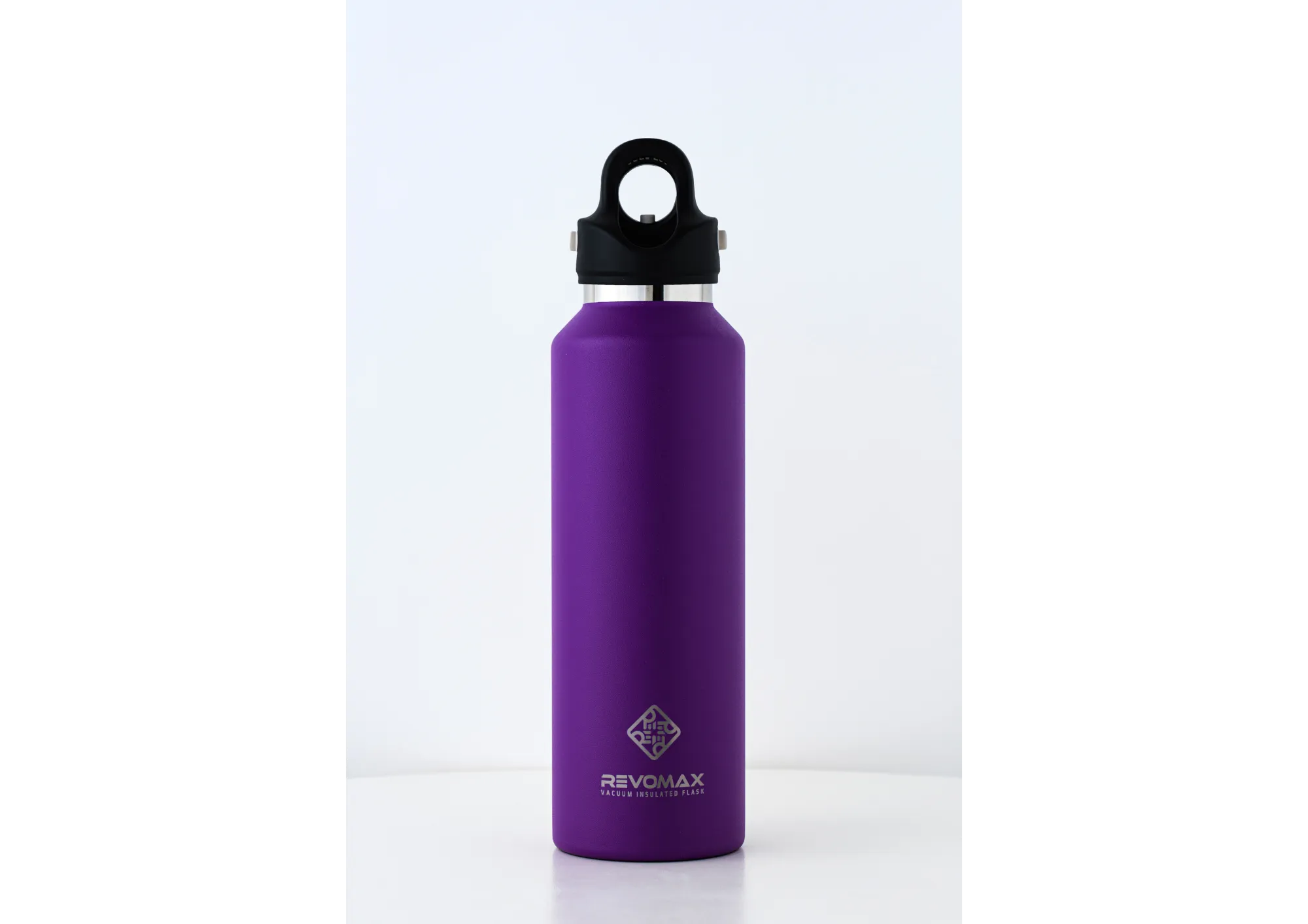 アメリカ、ポートランド発水筒ブランドREVOMAX。最大の特長はワンプッシュ開閉可能で炭酸対応・ホット・アイス可で万能な水筒です。スタンダード20oz(592ml)ライラックパープル
