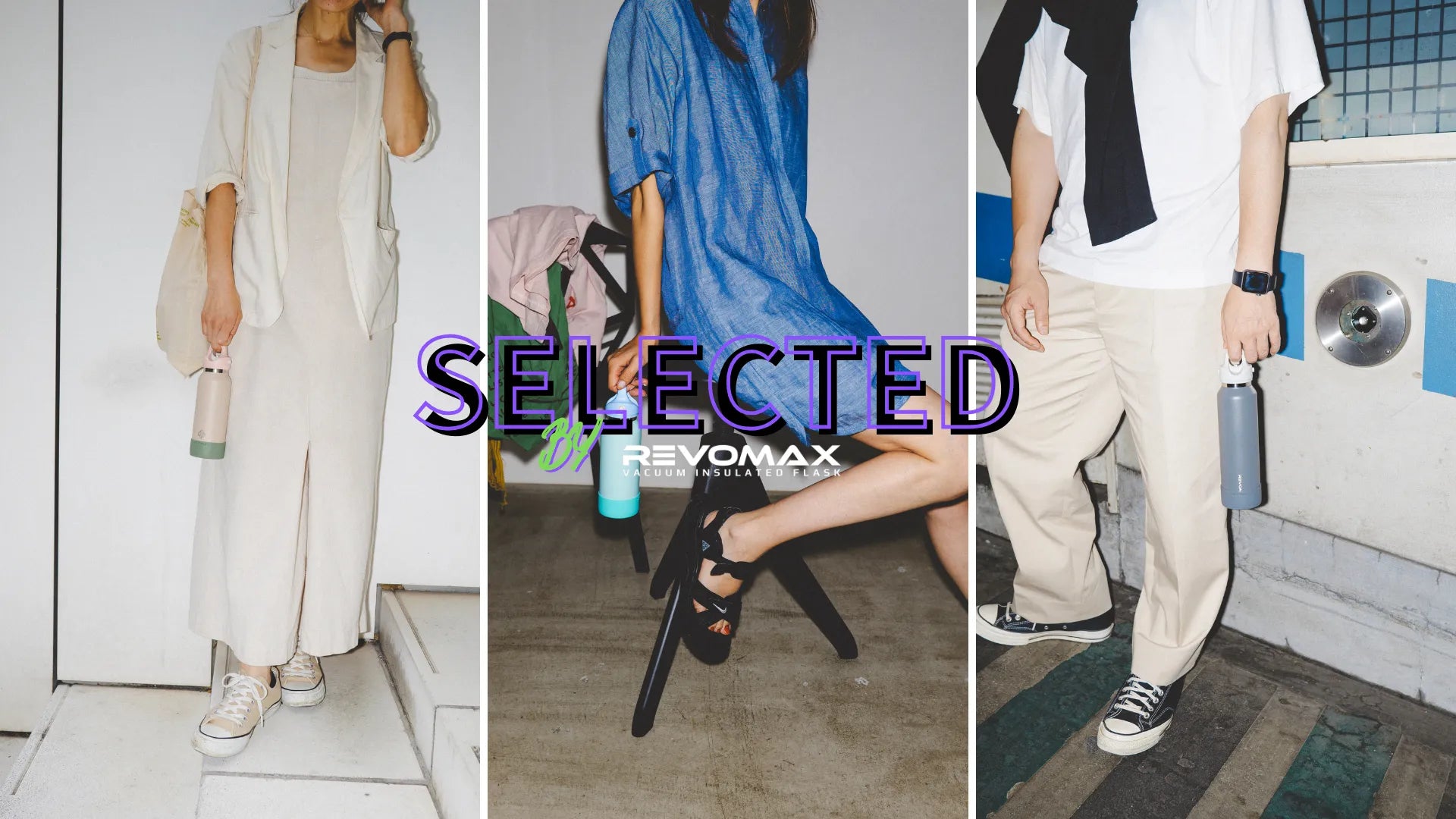 アメリカ、ポートランド発REVOMAX。水筒本体とキャップのカスタマイズBYYOUが人気。最大の特長はワンプッシュ開閉可能で炭酸・ホット・アイス可で万能な水筒です。