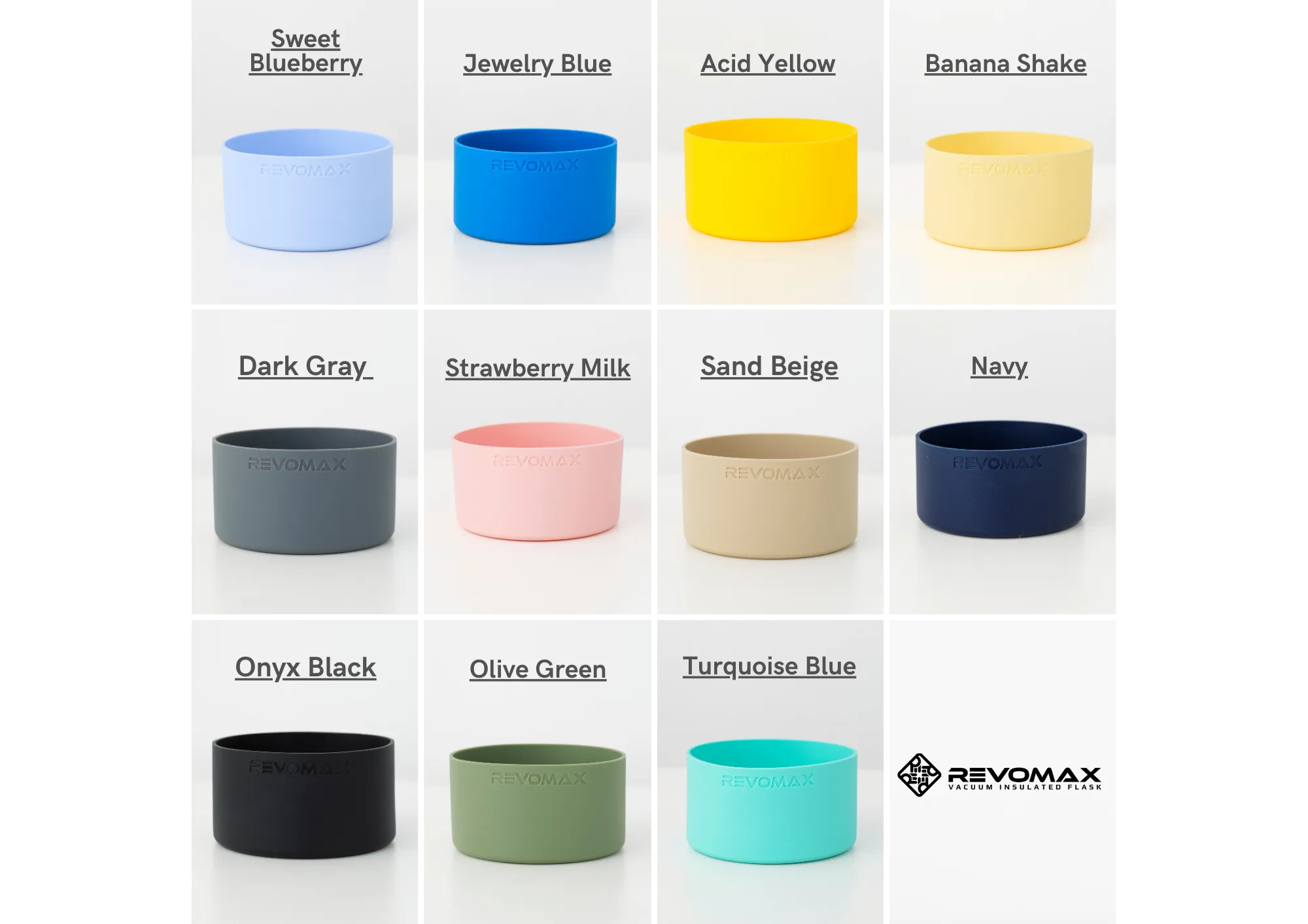 【9oz/12oz Slim】Silicone Cover Set GIFT BOX