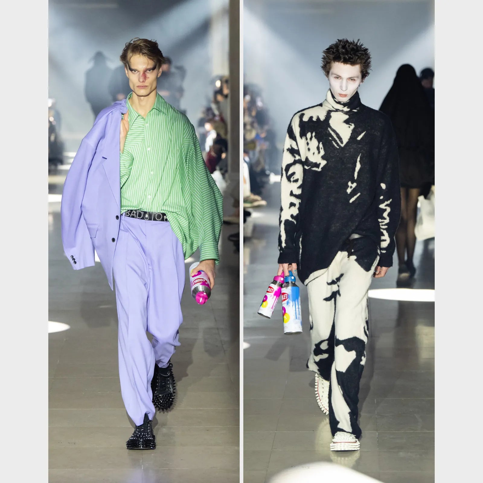 doublet Collaboration Bottle、ダブレットとのコラボボトル発売します。パリにて行われた「doublet FW25 Collection」にてコラボレーションボトルがお披露目されました。