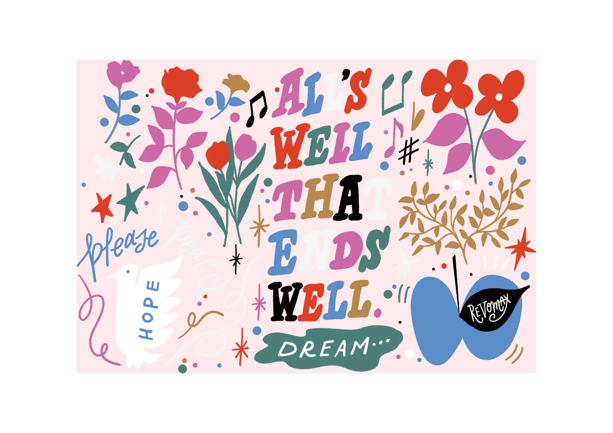 SHOGO SEKINE氏とコラボレーション水筒発売。REVOMAXのために描き下ろしてくださったデザインをあしらった限定コラボ水筒。全5色展開。春の新色ペールカラーも仲間入り!