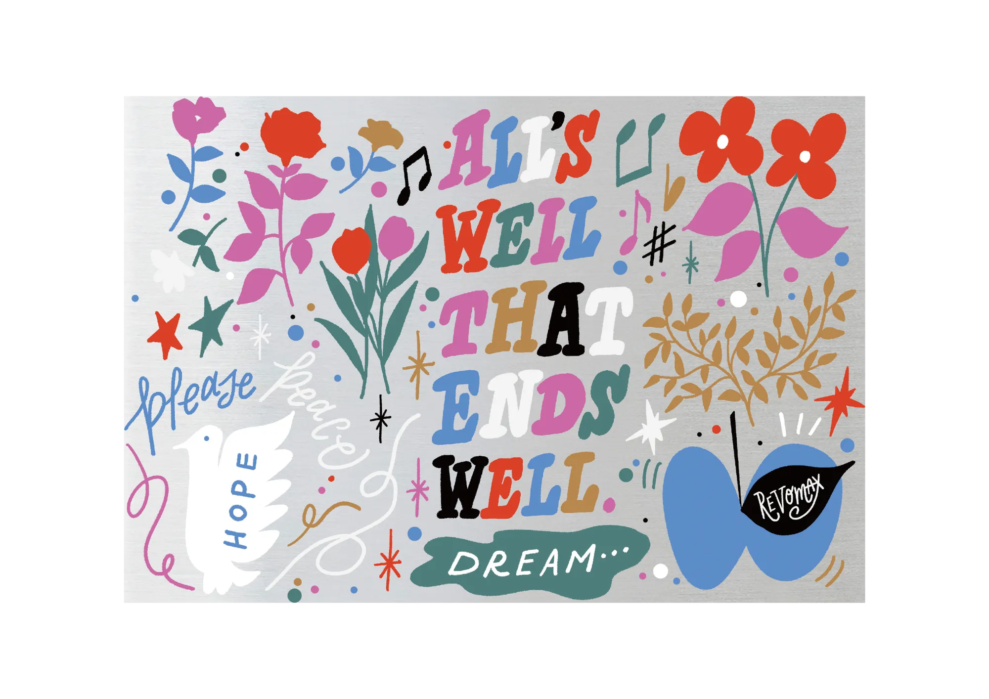 SHOGO SEKINE氏とコラボレーション水筒発売。REVOMAXのために描き下ろしてくださったデザインをあしらった限定コラボ水筒。全5色展開。春の新色ペールカラーも仲間入り!