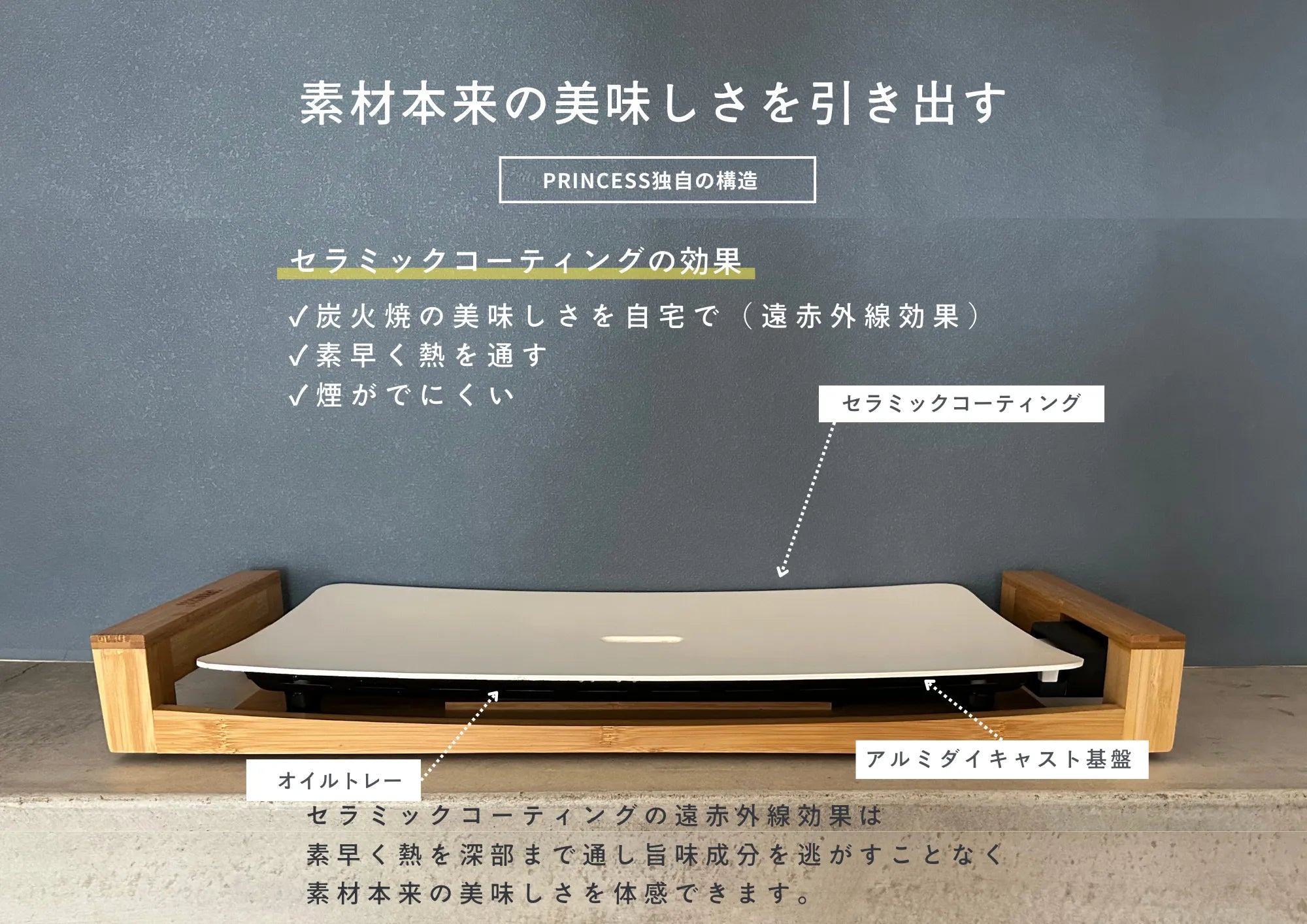 プリンセス テーブルグリルピュア 未使用未開封