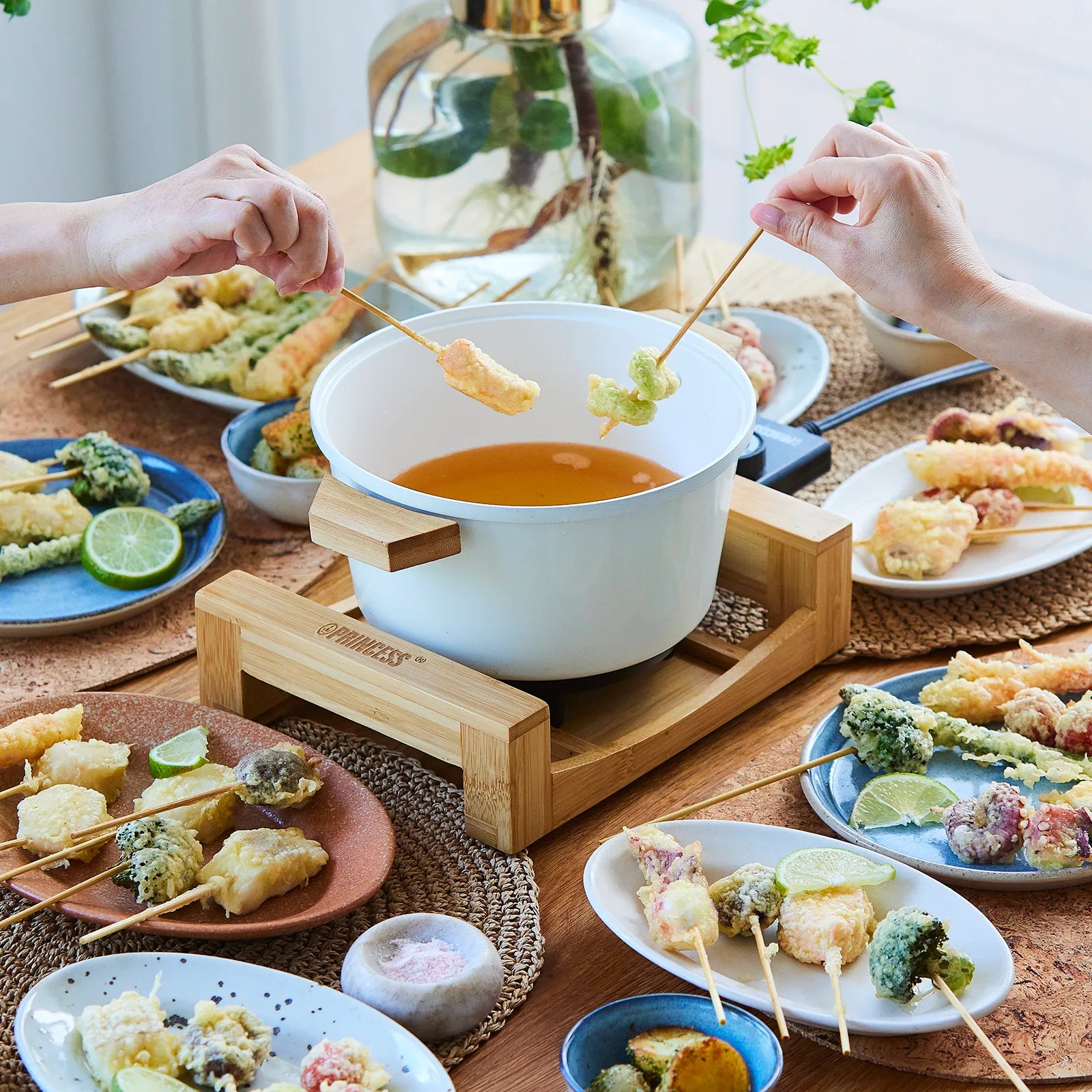 調理器具 PRINCESS Table Fondue & Fry Pure MULTI GRILL POT